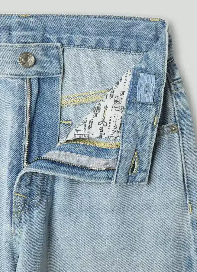 Jeans mit lockerer Passform und mittlerer Leibhöhe – Dan Jeans mit lockerer Passform und mittlerer Leibhöhe – Dan