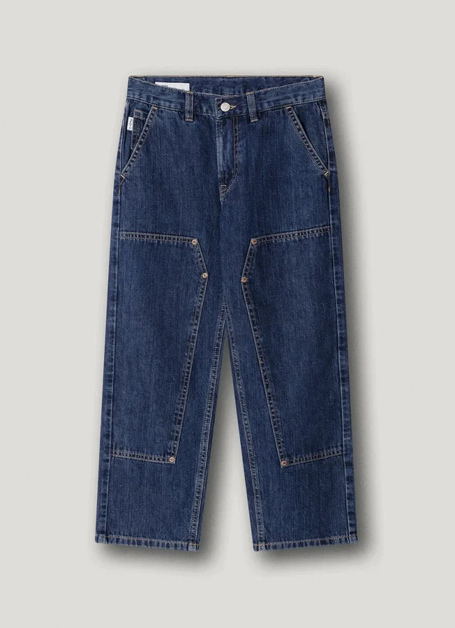Jeans mit lockerer Passform und mittlerer Leibhöhe – Dan Jeans mit lockerer Passform und mittlerer Leibhöhe – Dan
