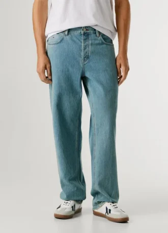 Jeans mit lockerer Passform und mittlerer Leibhöhe – Helix