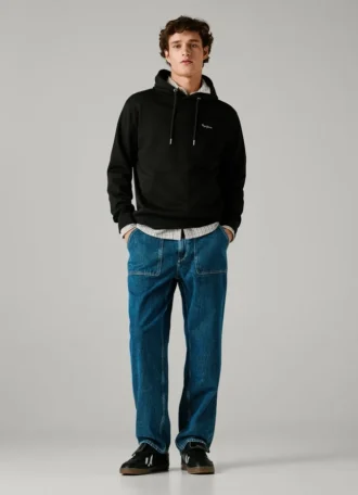 Jeans mit lockerer Passform und niedriger Leibhöhe – Carpenter