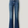 Jeans mit mittlerer Leibhöhe und ausgestelltem Schnitt – Venus