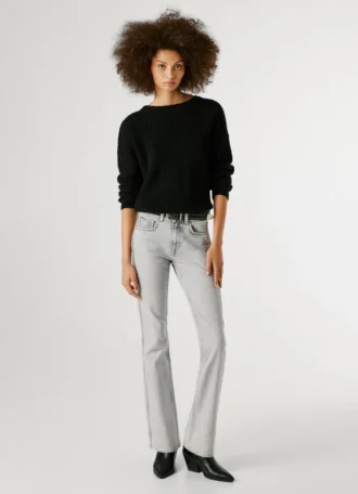 Jeans mit mittlerer Leibhöhe und Bootcut-Passform – Piper