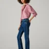 Jeans mit mittlerer Leibhöhe und Bootcut-Passform – Piper Jeans mit mittlerer Leibhöhe und Bootcut-Passform – Piper