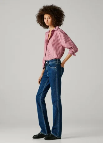 Jeans mit mittlerer Leibhöhe und Bootcut-Passform – Piper