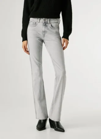 Jeans mit mittlerer Leibhöhe und Bootcut-Passform – Piper