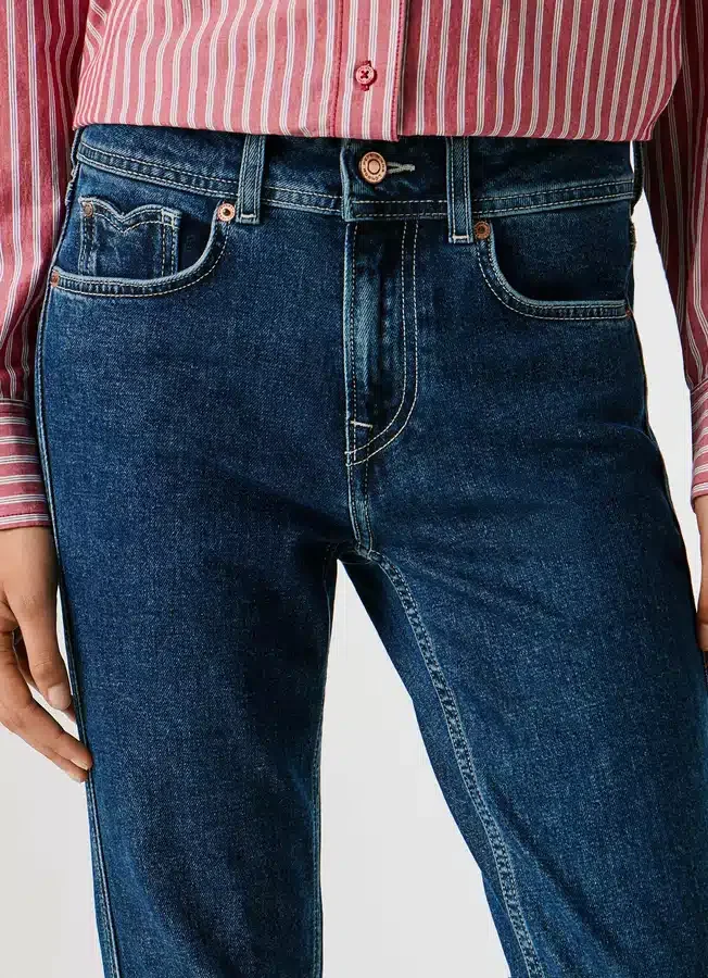 Jeans mit mittlerer Leibhöhe und Bootcut-Passform – Piper Jeans mit mittlerer Leibhöhe und Bootcut-Passform – Piper