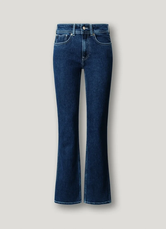 Jeans mit mittlerer Leibhöhe und Bootcut-Passform – Piper Jeans mit mittlerer Leibhöhe und Bootcut-Passform – Piper