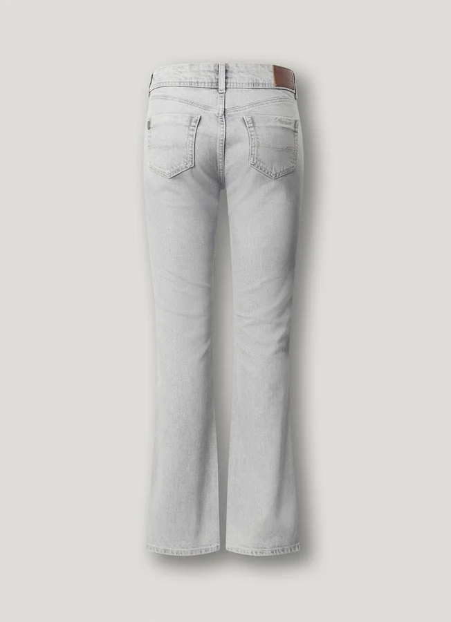 Jeans mit mittlerer Leibhöhe und Bootcut-Passform – Piper Jeans mit mittlerer Leibhöhe und Bootcut-Passform – Piper
