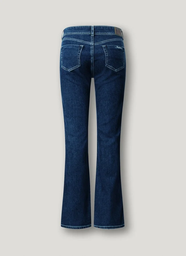 Jeans mit mittlerer Leibhöhe und Bootcut-Passform – Piper Jeans mit mittlerer Leibhöhe und Bootcut-Passform – Piper