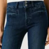Jeans mit mittlerer Leibhöhe und geradem Schnitt – Beryl