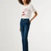Jeans mit mittlerer Leibhöhe und geradem Schnitt – Beryl