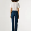 Jeans mit mittlerer Leibhöhe und geradem Schnitt – Beryl