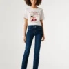 Jeans mit mittlerer Leibhöhe und geradem Schnitt – Beryl