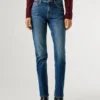 Jeans mit mittlerer Leibhöhe und geradem Schnitt – Mary