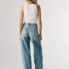 Jeans mit mittlerer Leibhöhe und lockerer Passform Jeans mit mittlerer Leibhöhe und lockerer Passform