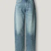 Jeans mit mittlerer Leibhöhe und lockerer Passform Jeans mit mittlerer Leibhöhe und lockerer Passform