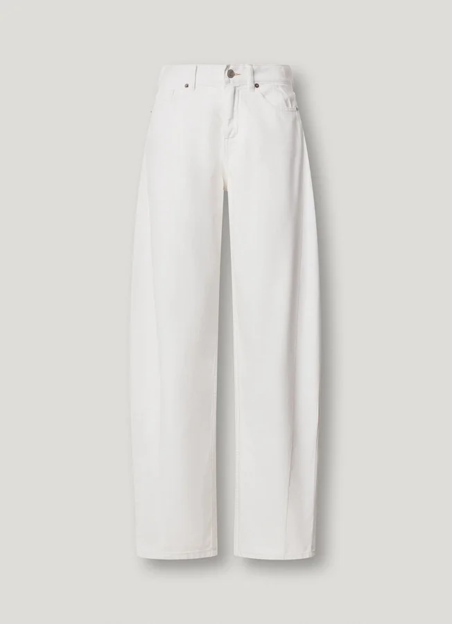 Jeans mit mittlerer Leibhöhe und lockerer Passform Jeans mit mittlerer Leibhöhe und lockerer Passform