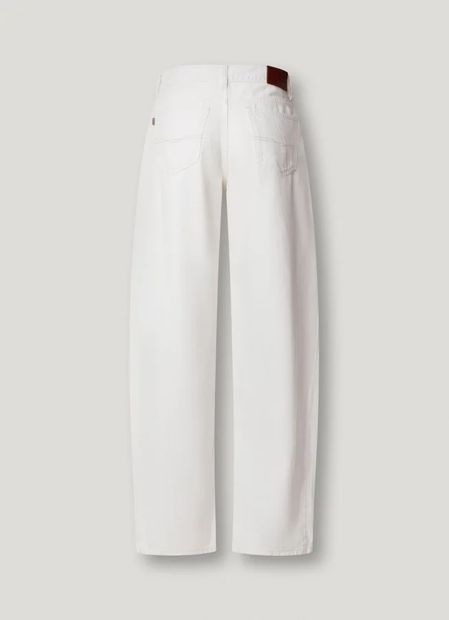 Jeans mit mittlerer Leibhöhe und lockerer Passform Jeans mit mittlerer Leibhöhe und lockerer Passform