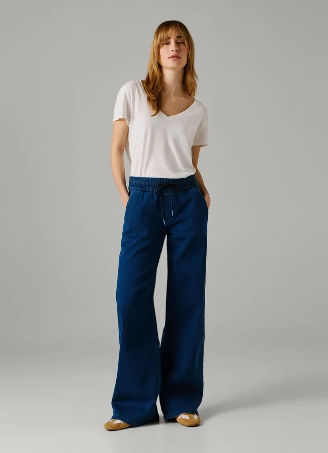 Jeans mit mittlerer Leibhöhe und lockerer Passform – Eva Jeans mit mittlerer Leibhöhe und lockerer Passform – Eva
