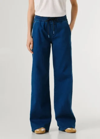 Jeans mit mittlerer Leibhöhe und lockerer Passform – Eva