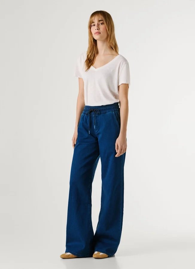 Jeans mit mittlerer Leibhöhe und lockerer Passform – Eva Jeans mit mittlerer Leibhöhe und lockerer Passform – Eva