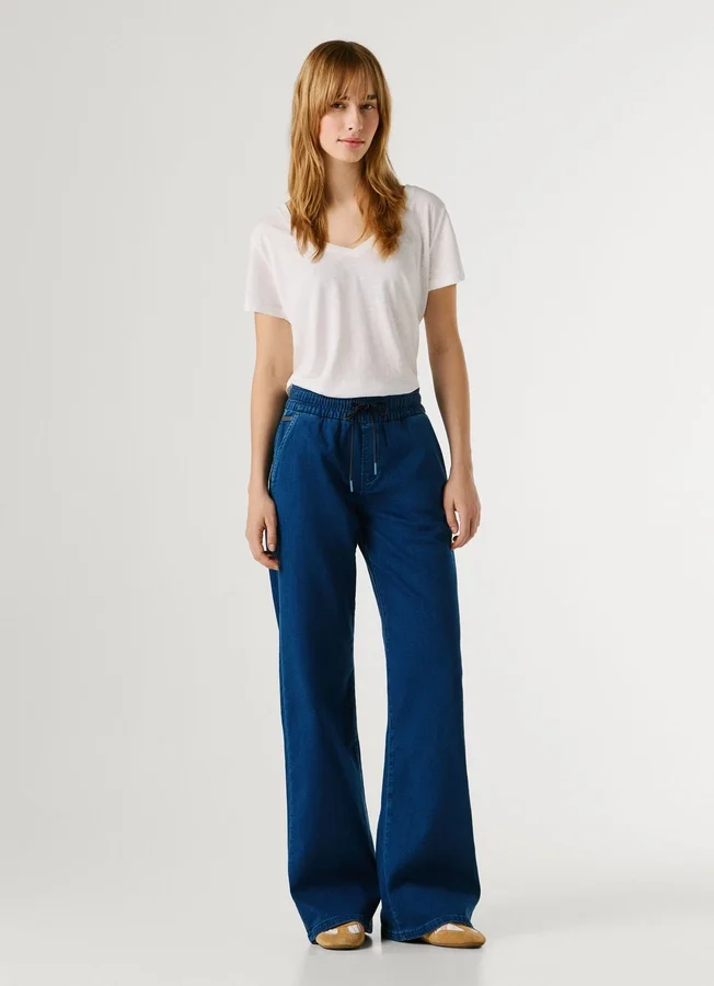 Jeans mit mittlerer Leibhöhe und lockerer Passform – Eva Jeans mit mittlerer Leibhöhe und lockerer Passform – Eva