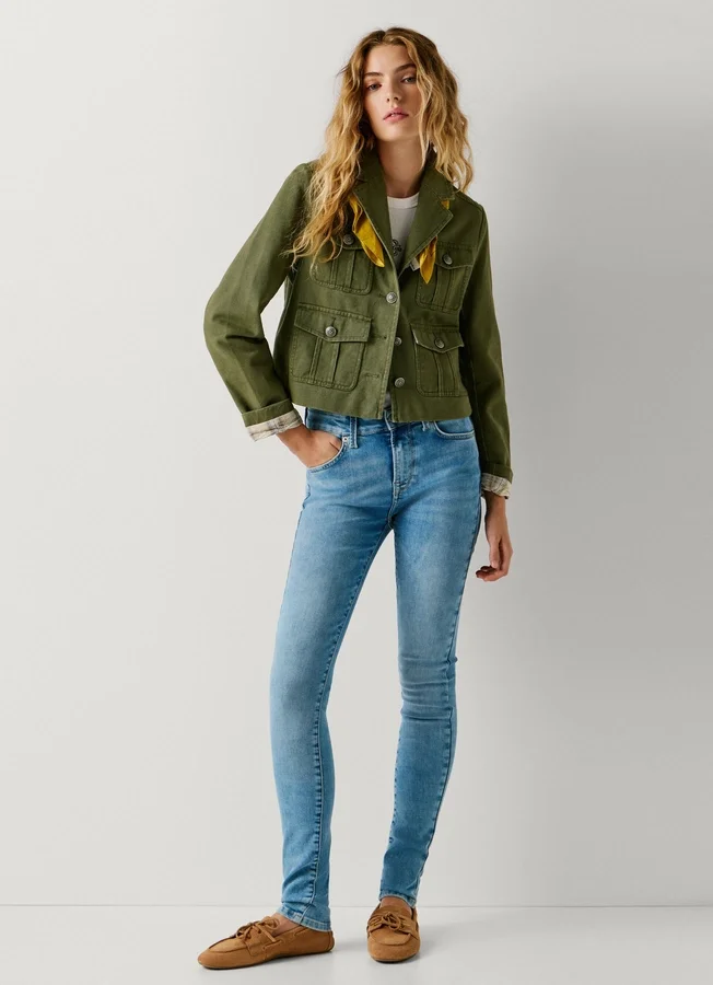 Jeans mit mittlerer Leibhöhe und Skinny-Passform – Regent Jeans mit mittlerer Leibhöhe und Skinny-Passform – Regent