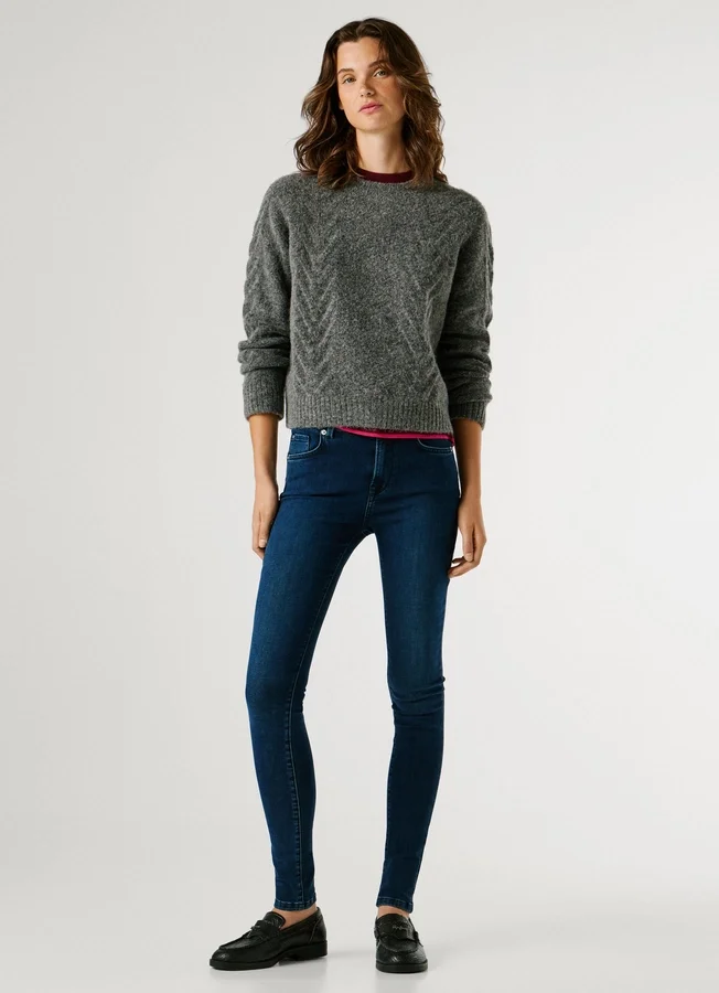 Jeans mit mittlerer Leibhöhe und Skinny-Passform – Regent Jeans mit mittlerer Leibhöhe und Skinny-Passform – Regent
