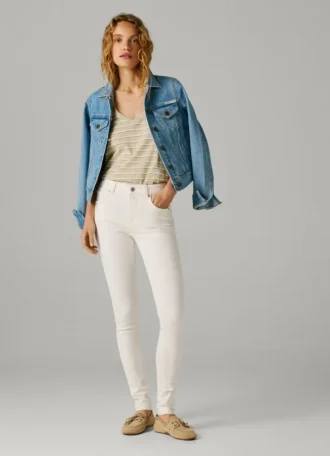 Jeans mit mittlerer Leibhöhe und Skinny-Passform – Regent