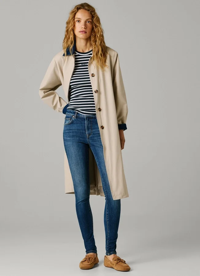 Jeans mit mittlerer Leibhöhe und Skinny-Passform – Regent Jeans mit mittlerer Leibhöhe und Skinny-Passform – Regent