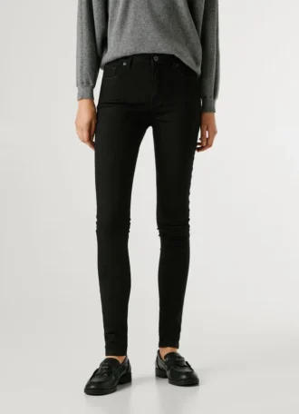 Jeans mit mittlerer Leibhöhe und Skinny-Passform – Regent