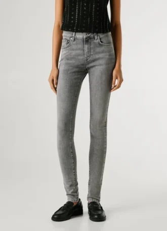 Jeans mit mittlerer Leibhöhe und Skinny-Passform – Regent