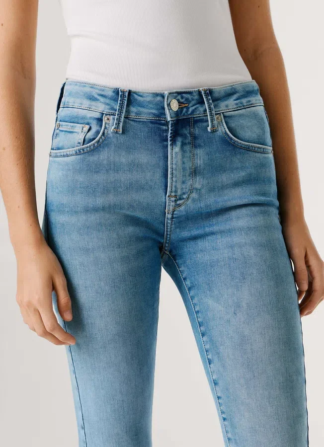 Jeans mit mittlerer Leibhöhe und Skinny-Passform – Regent Jeans mit mittlerer Leibhöhe und Skinny-Passform – Regent