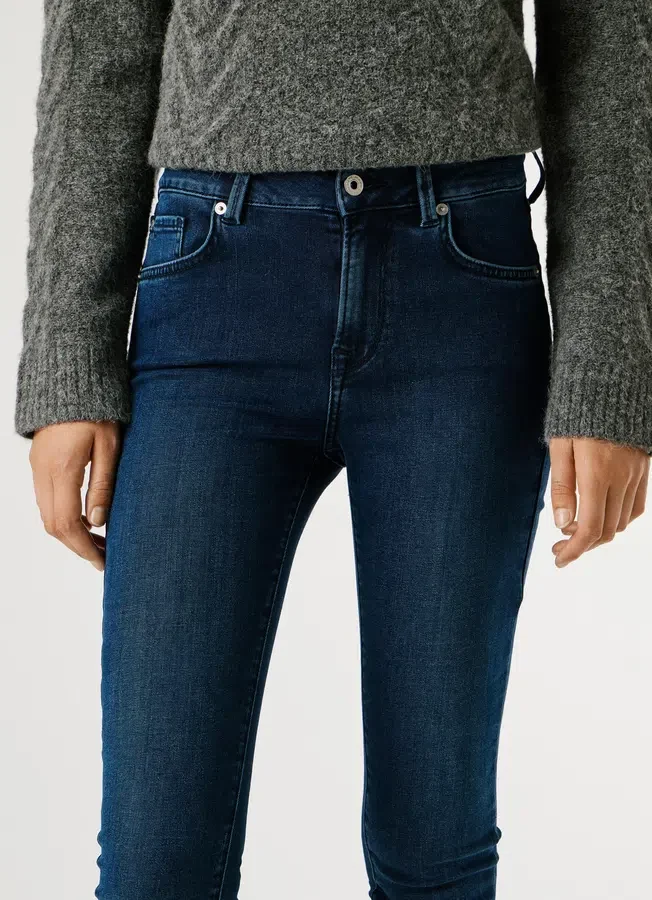 Jeans mit mittlerer Leibhöhe und Skinny-Passform – Regent Jeans mit mittlerer Leibhöhe und Skinny-Passform – Regent