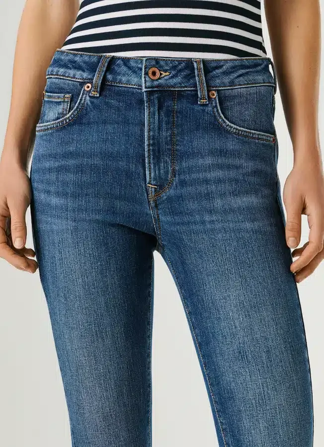 Jeans mit mittlerer Leibhöhe und Skinny-Passform – Regent Jeans mit mittlerer Leibhöhe und Skinny-Passform – Regent