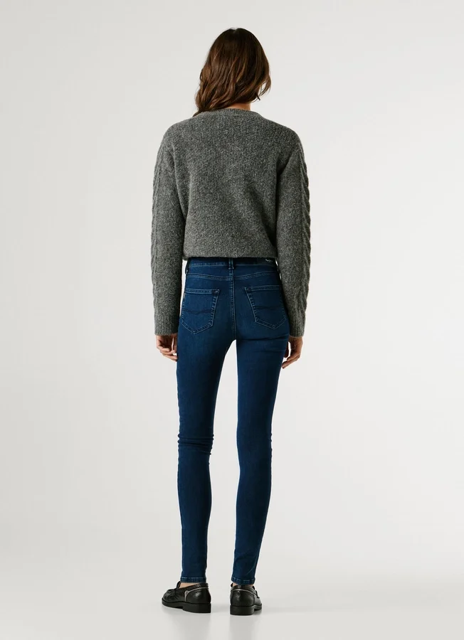Jeans mit mittlerer Leibhöhe und Skinny-Passform – Regent Jeans mit mittlerer Leibhöhe und Skinny-Passform – Regent