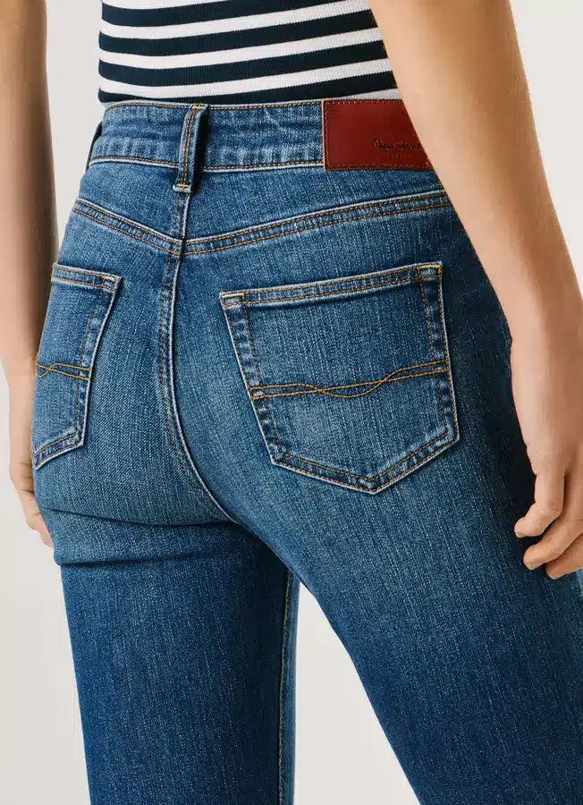 Jeans mit mittlerer Leibhöhe und Skinny-Passform – Regent Jeans mit mittlerer Leibhöhe und Skinny-Passform – Regent