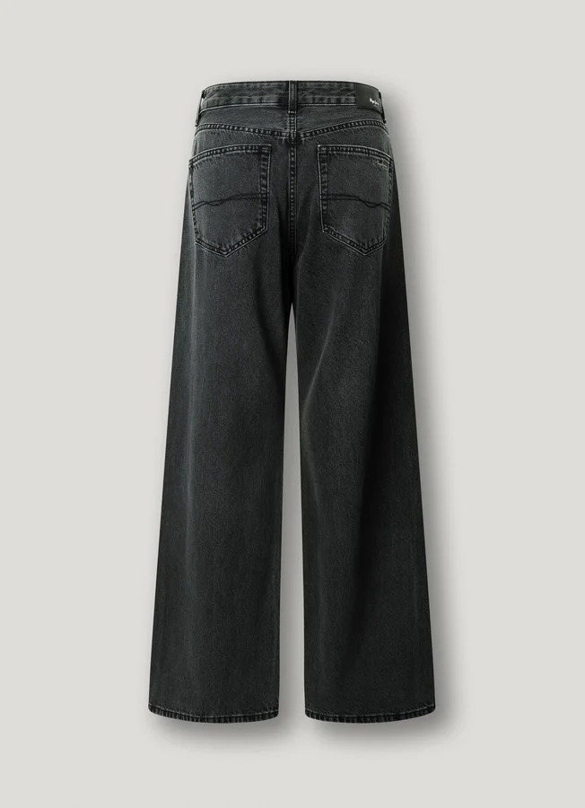 Jeans mit mittlerer Leibhöhe und weitem Schnitt – Lina Jeans mit mittlerer Leibhöhe und weitem Schnitt – Lina