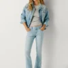 Jeans mit niedriger Leibhöhe und ausgestelltem Schnitt – Pimlico Jeans mit niedriger Leibhöhe und ausgestelltem Schnitt – Pimlico
