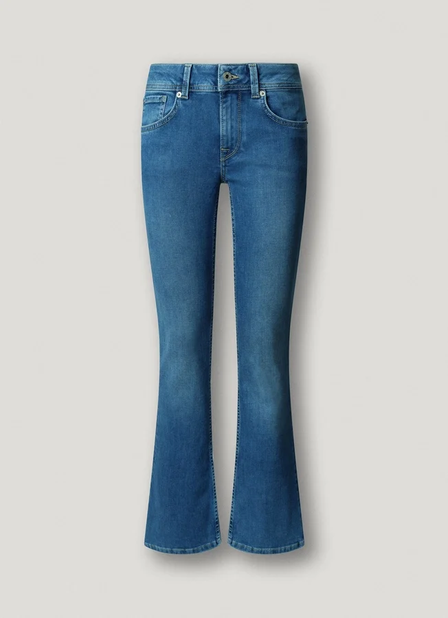 Jeans mit niedriger Leibhöhe und ausgestelltem Schnitt – Pimlico Jeans mit niedriger Leibhöhe und ausgestelltem Schnitt – Pimlico