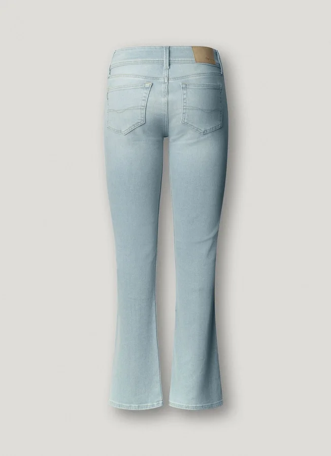 Jeans mit niedriger Leibhöhe und ausgestelltem Schnitt – Pimlico Jeans mit niedriger Leibhöhe und ausgestelltem Schnitt – Pimlico