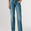 Jeans mit niedriger Leibhöhe und gerader Passform – Venus Jeans mit niedriger Leibhöhe und gerader Passform – Venus