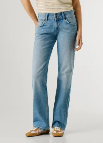 Jeans mit niedriger Leibhöhe und gerader Passform – Venus