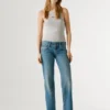 Jeans mit niedriger Leibhöhe und gerader Passform – Venus Jeans mit niedriger Leibhöhe und gerader Passform – Venus