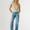 Jeans mit niedriger Leibhöhe und gerader Passform – Venus Jeans mit niedriger Leibhöhe und gerader Passform – Venus
