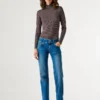 Jeans mit niedriger Leibhöhe und gerader Passform – Venus Jeans mit niedriger Leibhöhe und gerader Passform – Venus