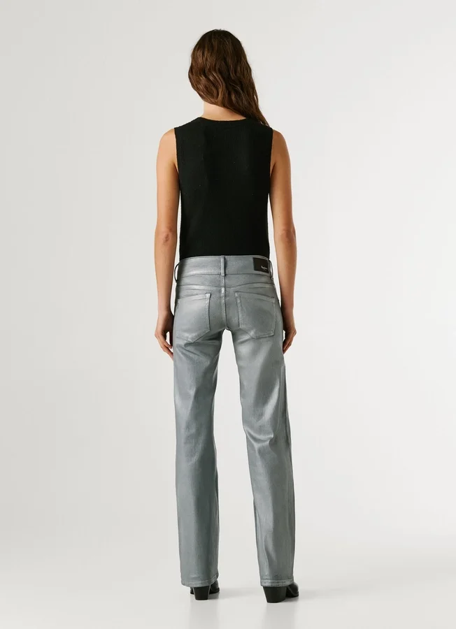 Jeans mit niedriger Leibhöhe und gerader Passform – Venus Jeans mit niedriger Leibhöhe und gerader Passform – Venus