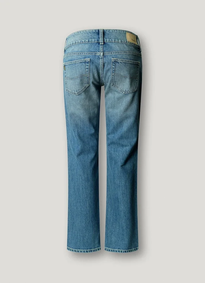 Jeans mit niedriger Leibhöhe und gerader Passform – Venus Jeans mit niedriger Leibhöhe und gerader Passform – Venus