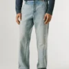 Jeans mit niedriger Leibhöhe und lockerer Passform – Helix