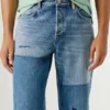 Jeans mit niedriger Leibhöhe und lockerer Passform – Helix